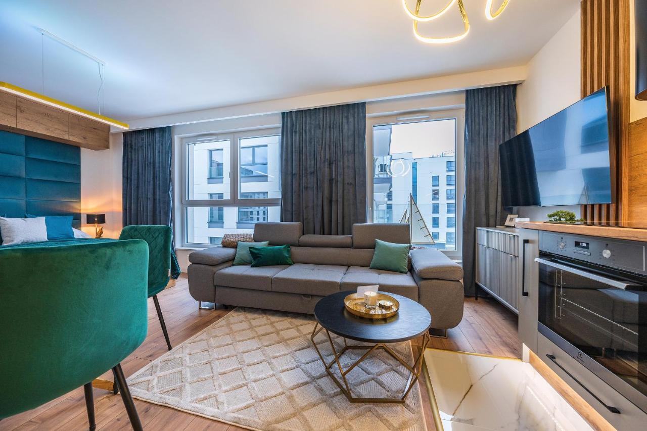 Glow Apartments, Letnica - Apartamenty Przystan Siodme Niebo Danzica Esterno foto