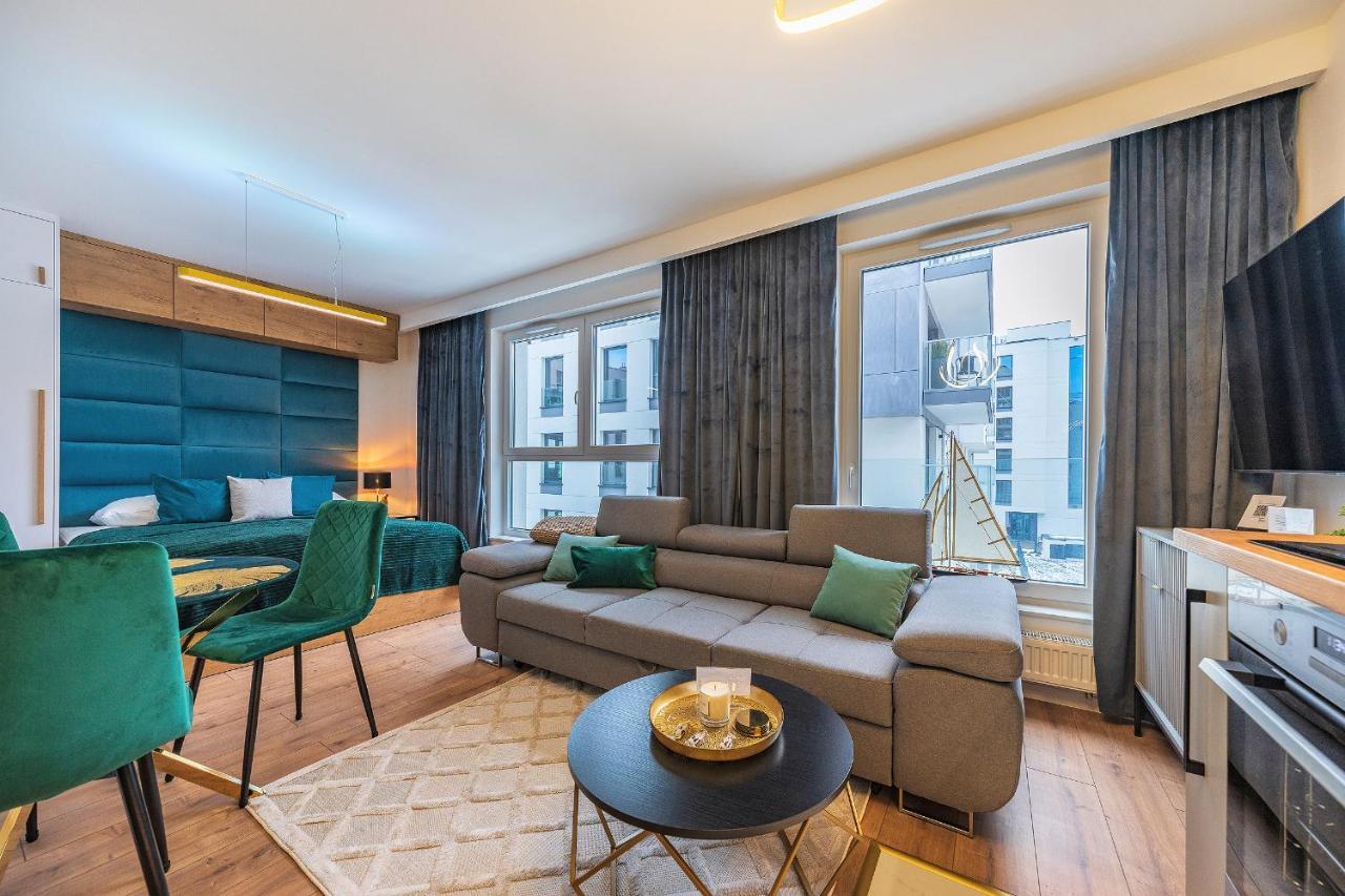 Glow Apartments, Letnica - Apartamenty Przystan Siodme Niebo Danzica Esterno foto